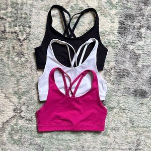 Old Navy Medium-Support PowerPress Strappy Sports Bras Size M